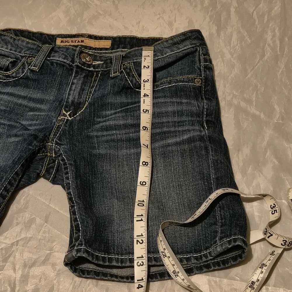 Big Star Women's Long Shorts Size 27 Denim Jean